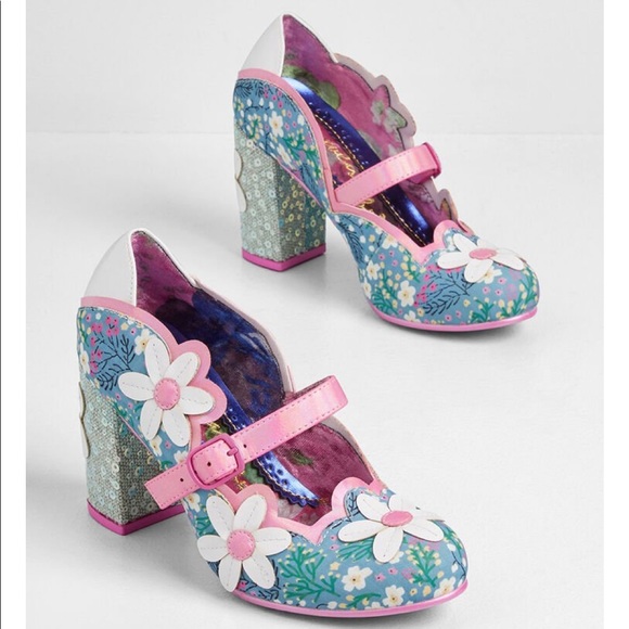 Irregular Choice Shoes - Irregular Choice Dreams of Daisies Heel 40 9